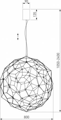 Подвесной светильник Bogate's Alioth 452/1 в Нижнем Новгороде фото 3