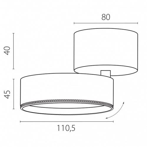 Спот Lightstar Alta Pro A5636SO в Нижнем Новгороде фото 2