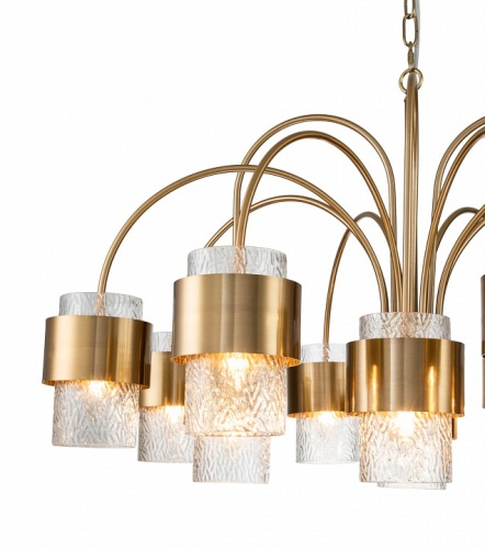 Подвесная люстра Indigo Eleganza 12019/A/12P Brass в Нижнем Новгороде фото 2