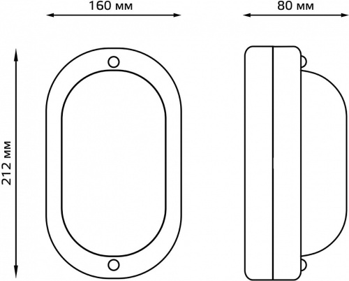 Накладной светильник Gauss НБП 926602206 в Нижнем Новгороде фото 2
