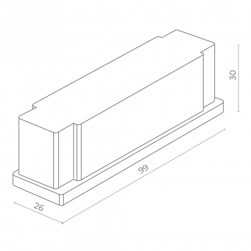 Накладка декоративная для блока питания ST-Luce Skyflat ST063.400.00 в Нижнем Новгороде фото 2