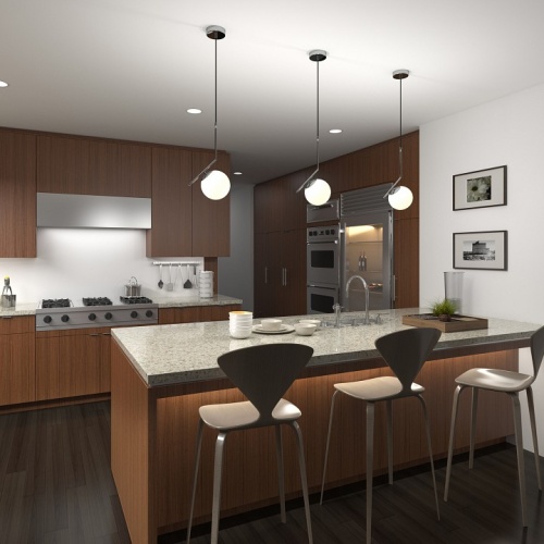 Подвесной светильник Eurosvet Frost 50152/1 хром в Нижнем Новгороде фото 2