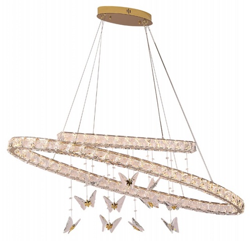 Подвесной светильник Newport 8120 8120/120 oval gold в Нижнем Новгороде фото 2