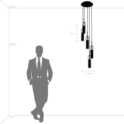 Подвесной светильник Lightstar Cilino 756052 в Нижнем Новгороде фото 5