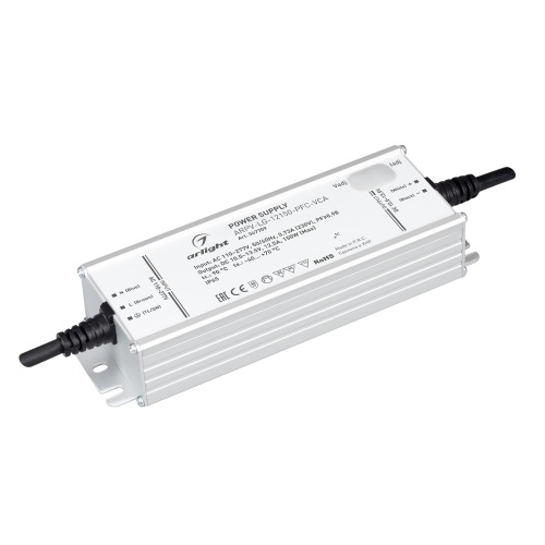 Блок питания ARPV-LG-12150-PFC-VCA (10.5-13.5V, 12.5A, 150W) (Arlight, IP65 Металл, 5 лет) в Ртищево фото 3