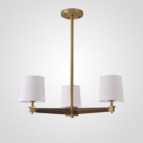 Люстра на штанге Imperiumloft Jorgenson White/Dark wood STAVRA01 в Нижнем Новгороде