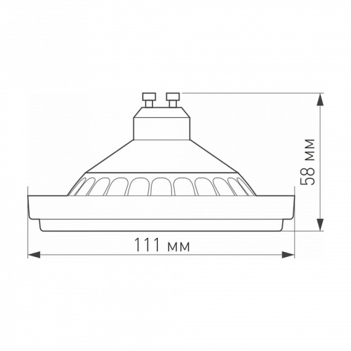 Лампа светодиодная Arlight UNIT GU10 15Вт 4000K 025624 в Нижнем Новгороде фото 2