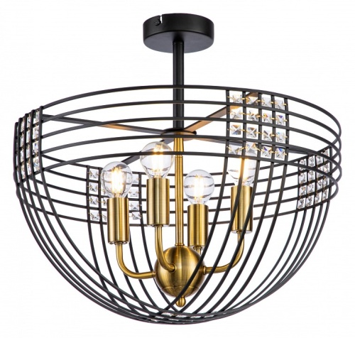 Светильник на штанге Indigo Fresco 10001/4C Black в Нижнем Новгороде фото 4