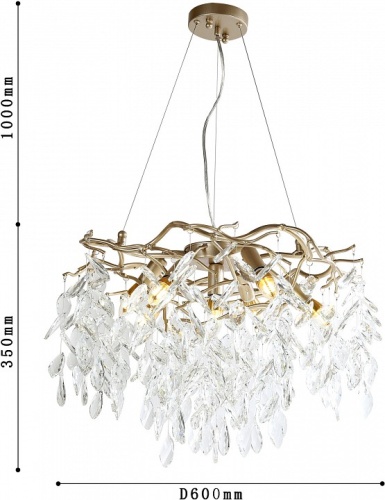 Подвесная люстра Favourite Brillo 3056-7P в Нижнем Новгороде фото 7