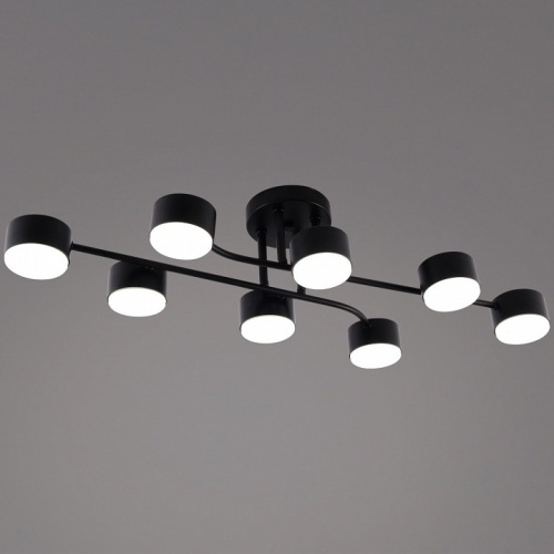 Потолочная люстра 03722 03722-0.3-08 BK GX53 в Нижнем Новгороде фото 4