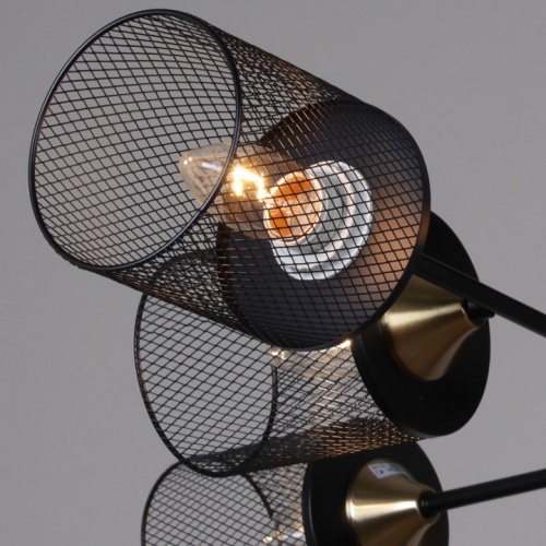 Люстра на штанге  38460-0.3-08 BK+COPPER в Нижнем Новгороде фото 2