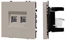 Розетка двойная Ethernet RJ-45 без рамки Arlight SCT-NOBE 059450 в Нижнем Новгороде