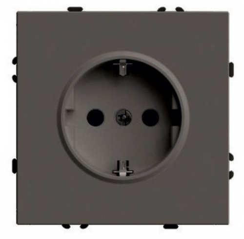 Розетка с заземлением и со шторкой, без рамки Stekker Эмили 49932 в Нижнем Новгороде