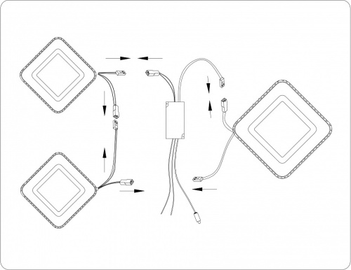 Потолочная люстра Ambrella Light FA FA8877 в Нижнем Новгороде фото 6