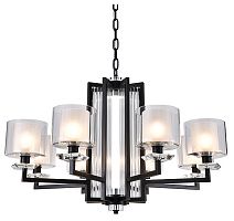 Подвесная люстра Newport ALEXANDRA 4408+1/C black+gold в Нижнем Новгороде