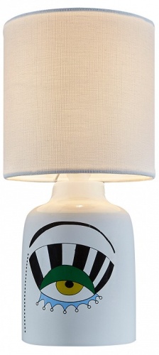 Настольная лампа декоративная Escada Glance 10176/L White в Слободском