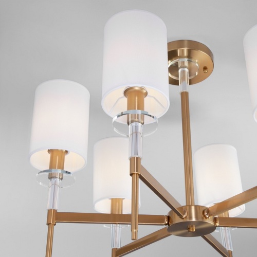 Люстра на штанге Eurosvet Brielle 60132/6 латунь в Нижнем Новгороде фото 6