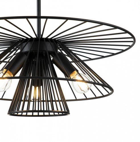 Подвесной светильник Indigo Strato 10016/3P Black в Нижнем Новгороде фото 2