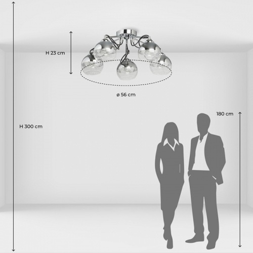 Потолочная люстра De City Вита 220013705 в Нижнем Новгороде фото 4
