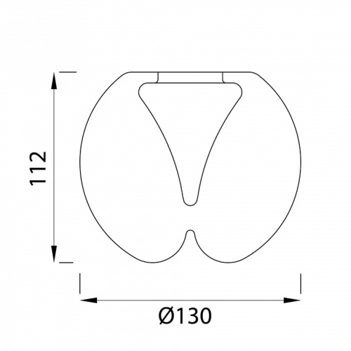 Плафон стеклянный Mantra Andromeda 8941 в Нижнем Новгороде фото 3