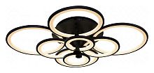 Потолочная люстра iLedex Ring A001/8 BK в Нижнем Новгороде