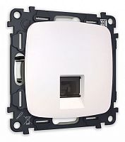 Розетка телефонная RJ-11 со штрокой, без рамки Ambrella Volt OMEGA MO212030 в Нижнем Новгороде