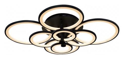 Потолочная люстра iLedex Ring A001/8 BK в Нижнем Новгороде