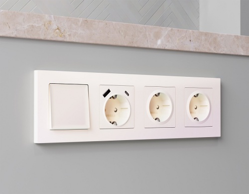 Выключатель двухполюсной самовозвратный без рамки Ambrella Volt MA MA201050 в Нижнем Новгороде фото 4