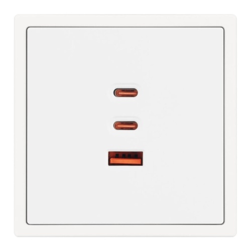 Механизм розетки 2хUSB type A и C Arlight NOBE 061839 в Нижнем Новгороде фото 2