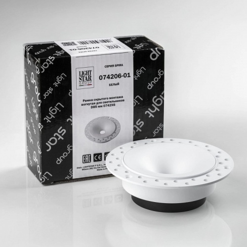 Рамка на 1 светильник Lightstar Spira 074206-01 в Нижнем Новгороде фото 4