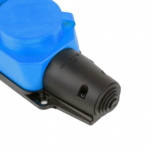 Розетка переносная разборная с заземлением и крышкой Stekker Одри 49402 в Нижнем Новгороде фото 2