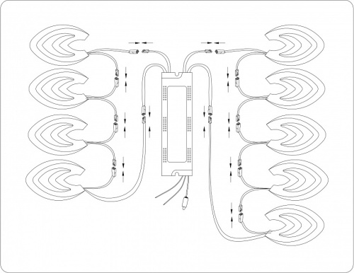 Потолочная люстра Ambrella Light FA FA4547 в Нижнем Новгороде фото 6