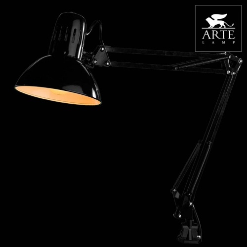 Настольная лампа офисная Arte Lamp Senior A6068LT-1BK в Сычевке фото 4