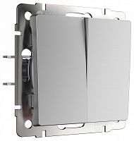 Выключатель двухклавишный без рамки Werkel  W1120006 в Нижнем Новгороде