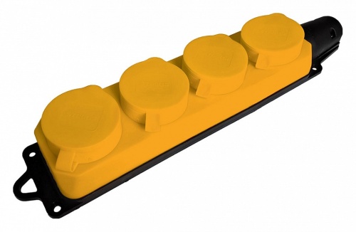 Розетка переносная разборная с заземлением и крышкой Stekker Одри 49406 в Нижнем Новгороде