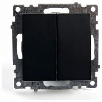 Выключатель двухклавишный без рамки Stekker Катрин 39606 в Нижнем Новгороде