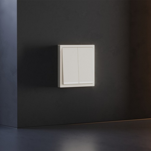 Клавиши для выключателя двухклавишного с подсветкой Voltum S70 VLS000413 в Нижнем Новгороде фото 5