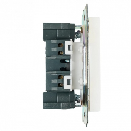 Розетка без заземления и со шторкой, без рамки Stekker Катрин 39303 в Нижнем Новгороде фото 3