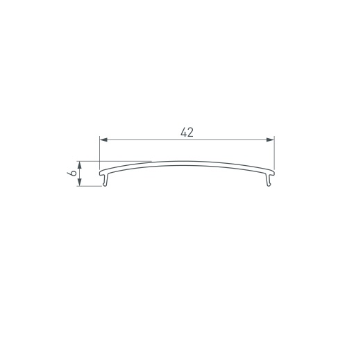 Экран LINE-4510-2000 OPAL (Arlight, Пластик) в Гаджиево фото 3