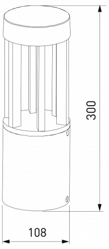 Наземный низкий светильник Elektrostandard Apart 35193/S в Нижнем Новгороде фото 4