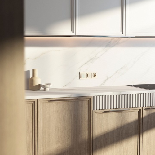 Диммер без рамки Werkel шампань рифленый W1142010 в Нижнем Новгороде фото 3