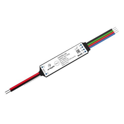 Контроллер SMART-K47-RGB (12-24V, 3x1A, 2.4G) (Arlight, IP20 Пластик, 5 лет) в Туапсе