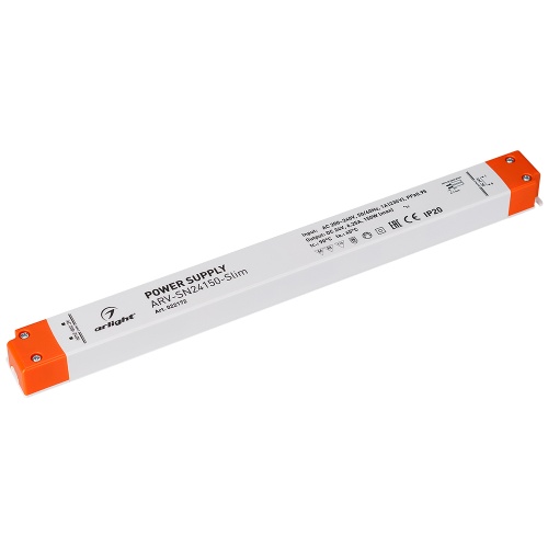 Блок питания ARV-SN24150-Slim (24V, 6,25A, 150W, PFC) (Arlight, IP20 Пластик, 3 года) в Новочеркасске фото 2