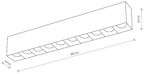 Накладной светильник Nowodvorski Midi Led 10050 в Новороссийске фото 6