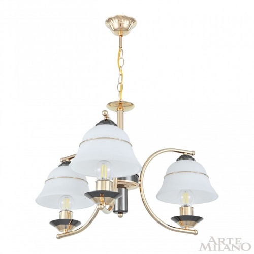 Подвесная люстра Arte Milano Florentia-1240 301240/3 Bk/Gd в Нижнем Новгороде фото 8