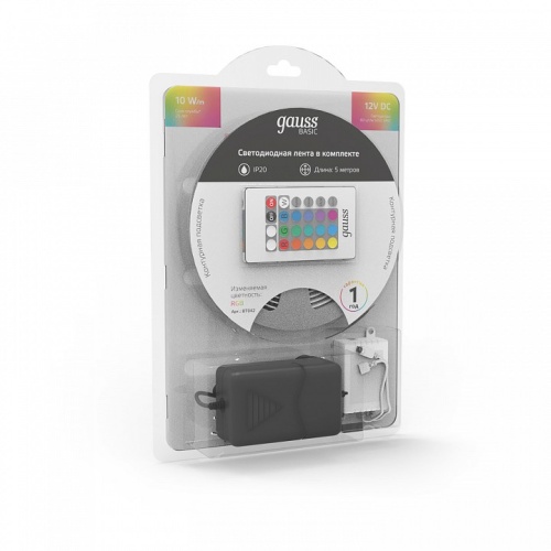 Комплект с лентой светодиодной Gauss Basic BT042 в Нижнем Новгороде фото 9