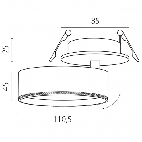 Спот Lightstar Alta Pro A5647RS в Нижнем Новгороде фото 2
