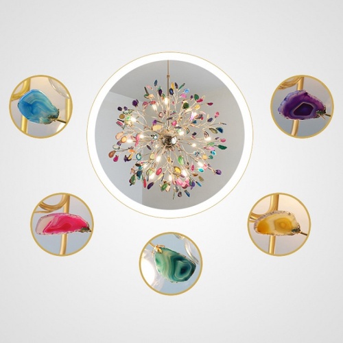 Люстра на штанге Imperiumloft Agate agate-801 в Нижнем Новгороде фото 7