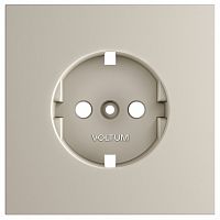 Накладка для розетки с заземлением Voltum S70 VLS000603 в Нижнем Новгороде