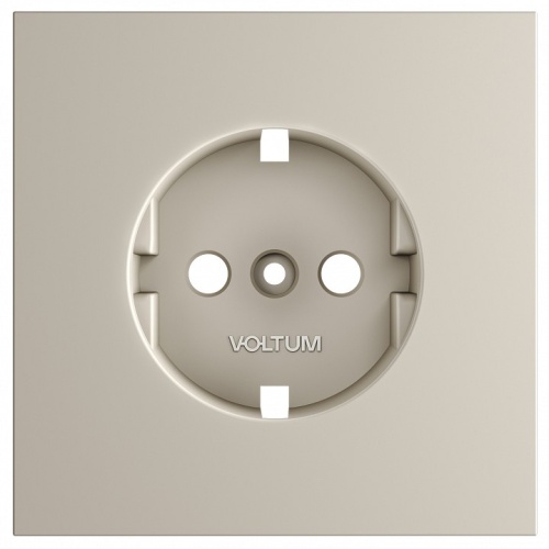 Накладка для розетки с заземлением Voltum S70 VLS000603 в Нижнем Новгороде